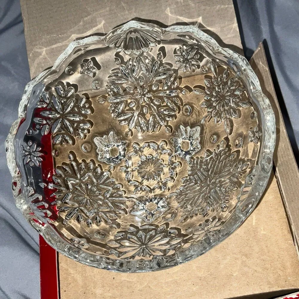 Mikasa Crystal Footed Bowl 6